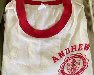 Vintage Andrews High School T Shirts
