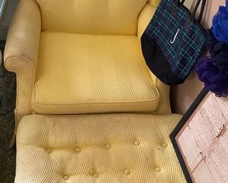 Chair and Ottoman