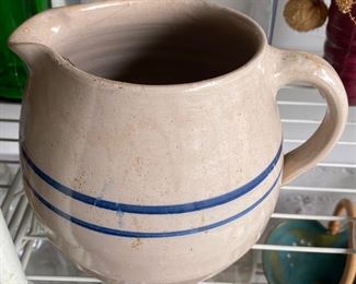 Stoneware Pitcher