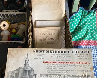 High Point College Paperwork