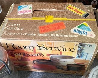 Sunbeam Room Service Set in Box