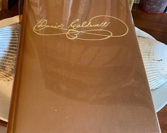 Author Signed and Numbered "David Caldwell" book by Ethel Stephens Arnett