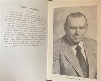 Ralph Scott Tribute Books Haw River N.C.