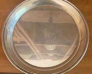 Small Sterling Silver Plate