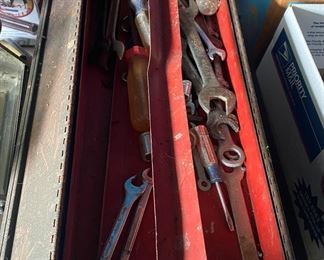 Toolbox with Wrenches