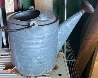 Galvanized Watering Can