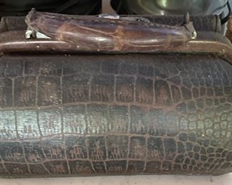 Small Antique Doctors Bag