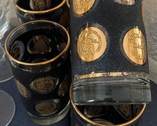 Mid-century Glass Set