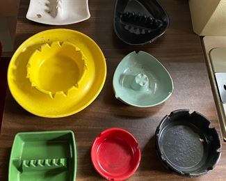 Assorted Ashtrays