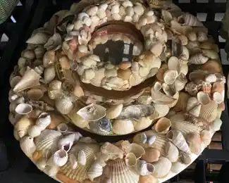 Seashell Mirrors