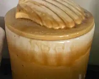 Seashell Cookie Jar