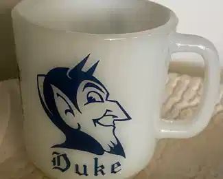 Duke Burger King Glasbake Coffee Mug