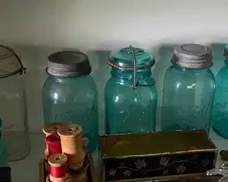 Blue Ball Jars