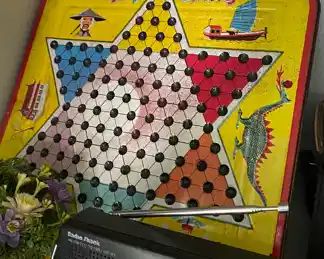 Hop Ching Chinese Checker Board