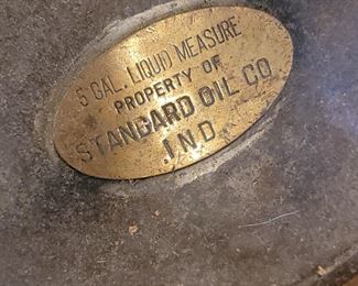 Standard Oil 5 gallon can
