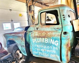 1 of 29 pictures - 1957 Chevy 3600 truck! Has original advertisement on both doors. This is most likely a part truck but the cab is in relatively good condition has a 454 motor with original transmission (titled & clear) 60762 miles. Lots of spare parts that will go with vehicle. Asking price is $5000.00 must sell by 11 am Sunday! Entertaining all offers! *** This is a pre-sale item! Contact Bill at 419-360-2636 for questions or to see the truck ***