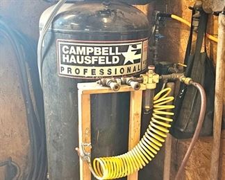  1 of 3 pictures - Campbell Hausfeld Professional 6 HP 60 Gallon Air Compressor 