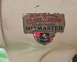 Vintage Sunbeam mixer