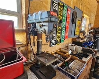 1 of 2 pictures - Ryobi 10" Bench Drill Press