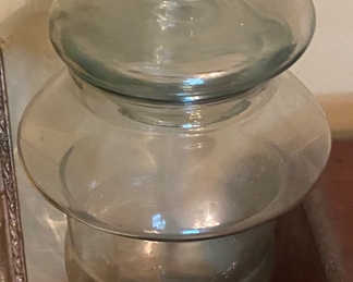 Large Glass Cannister