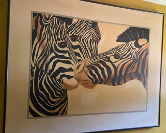 L. Loran Zebra Print