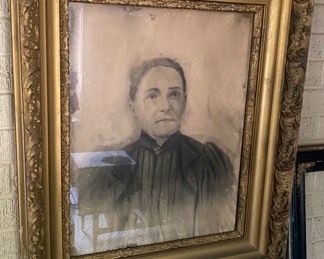 Gesso Framed Victorian Photograph
