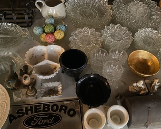Assorted Glassware