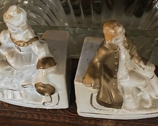 Small Figural Bookends