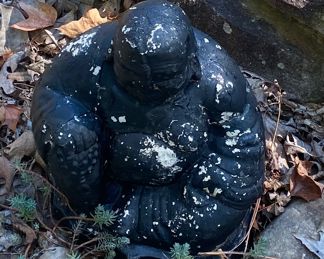 Small Cement Buddha