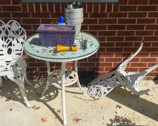Metal Bistro Set