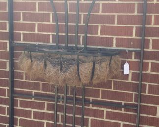 Large Metal Wall Decor with Holder