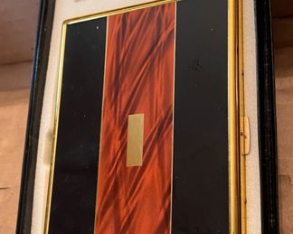 Cigarette Lighter and Case Set