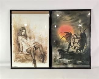  Framed Fantasy Posters by Luis Royo