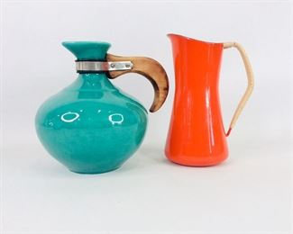 Pottery Carafe & Pitcher