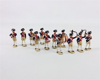 American Revolution Metal Painted Soldiers