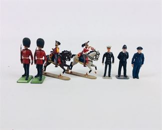  Toy Metal Military Figures