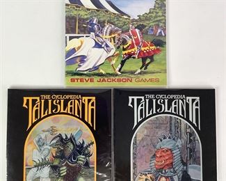 Bard Games: The Cyclopedia Talislanta, Vol. IV and V; Steven Jackson Games: Gurps Fantasy, Harkwood

