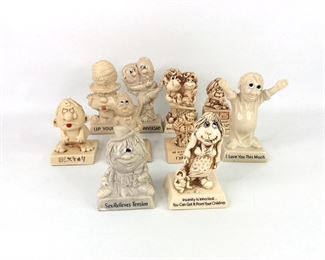 Vintage Russ Berries & Co. Statue Figurines