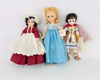  Madame Alexander Dolls