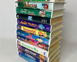 Disney VHS Collectable Movies