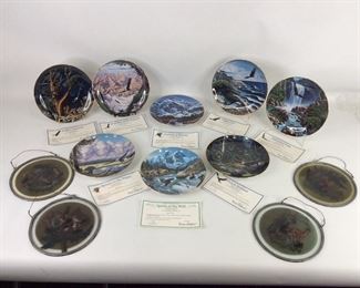 Spirit of the Wild "Danbury Mint" Porcelain Plate Collection and More!