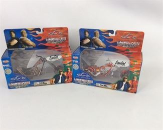 Diecast Limited Edition American Choppers, New in Box
