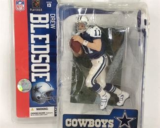 Drew Bledsoe Action Figure, New in Box