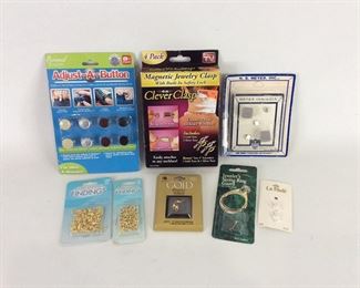 Clasps, Buttons, and More