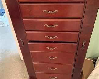 JEWELRY ARMOIRE. 