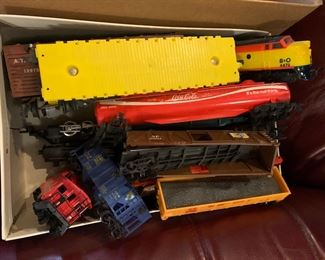 TRAIN SET.  PUTTING IT TOGETHER TOMORROW