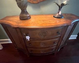 3-drawer entry hall chest