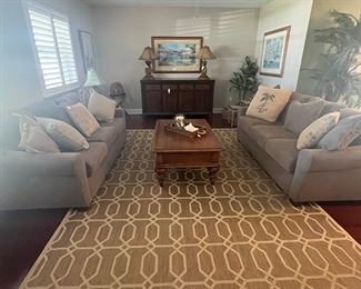 Kaleen Area Rug, "A Breath of Fresh Air", 8.8' x 12'