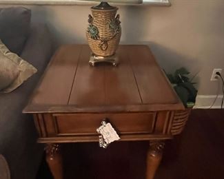  Tommy Bahama "Lexington" end table, 24" x 28" x 27"