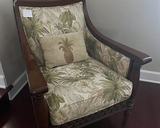 Tommy Bahama "Agave" chair, 30" x 32" x 37"